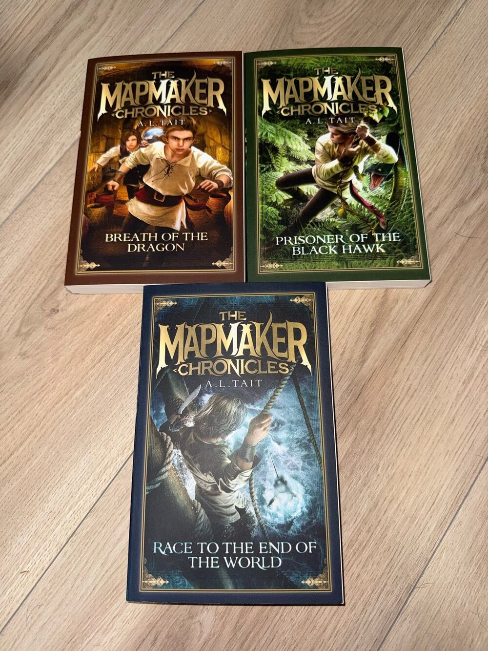 The Mapmaker Chronicles Books 1-3 by A.L. Tait /Kane Miller Publishing
